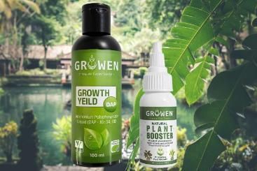 Combo of Growth Yield Liquid(100ml) With Plant Booster (50ml)